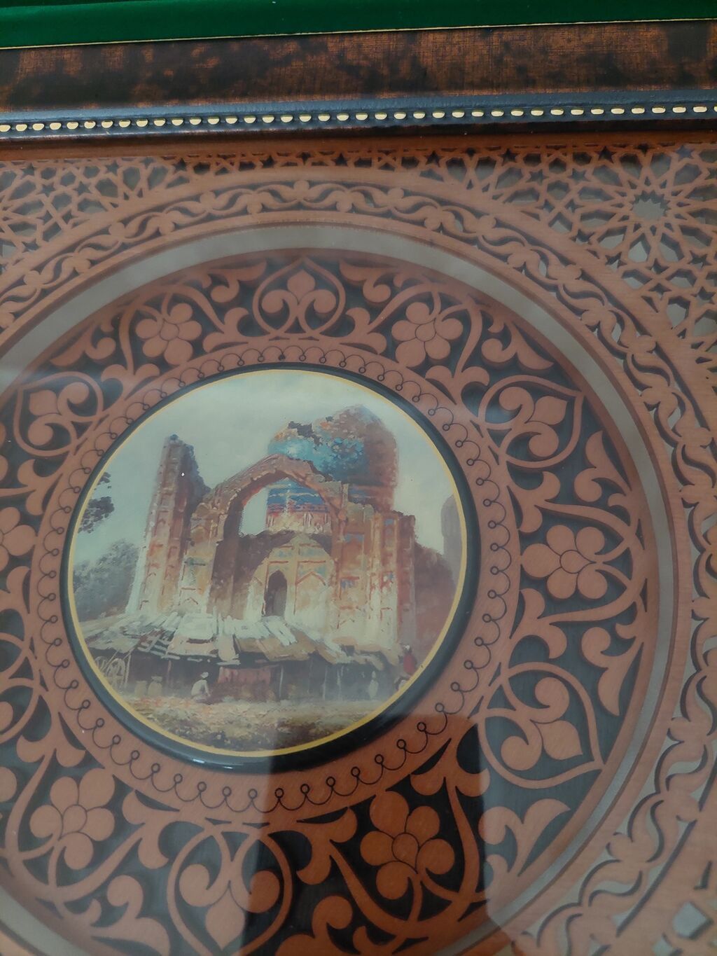 Taxta hədiyyə qutusunda bədii panel - Material: ağac əsaslı panel — Şəkillər, plakatlular və çərçivələr, Bakı (3)