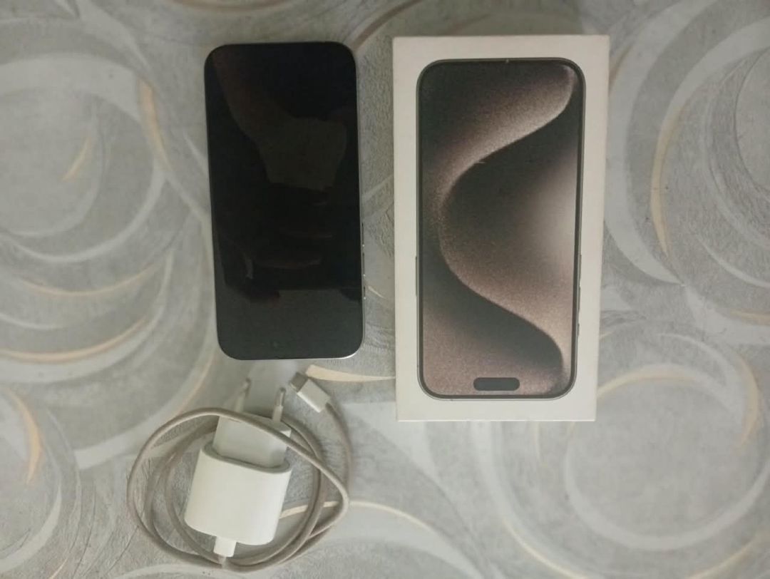 Apple iPhone 15 Pro Natural Titanium 256GB/8GB — Smartfonlar, Bakı (2)