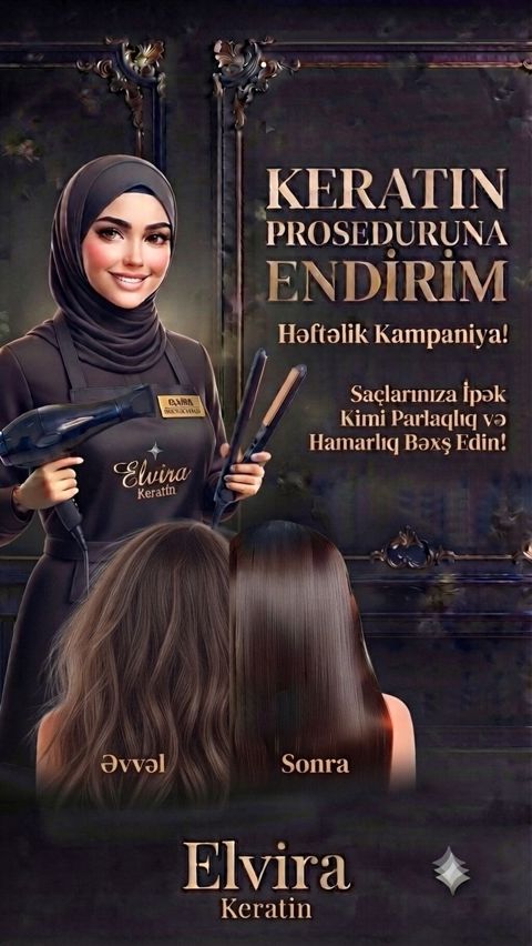 Qadın saç ustaları Keratin — Bakı