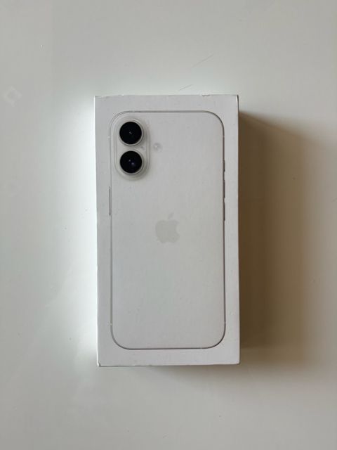 Apple iPhone 16 White 128GB/8GB — Bakı