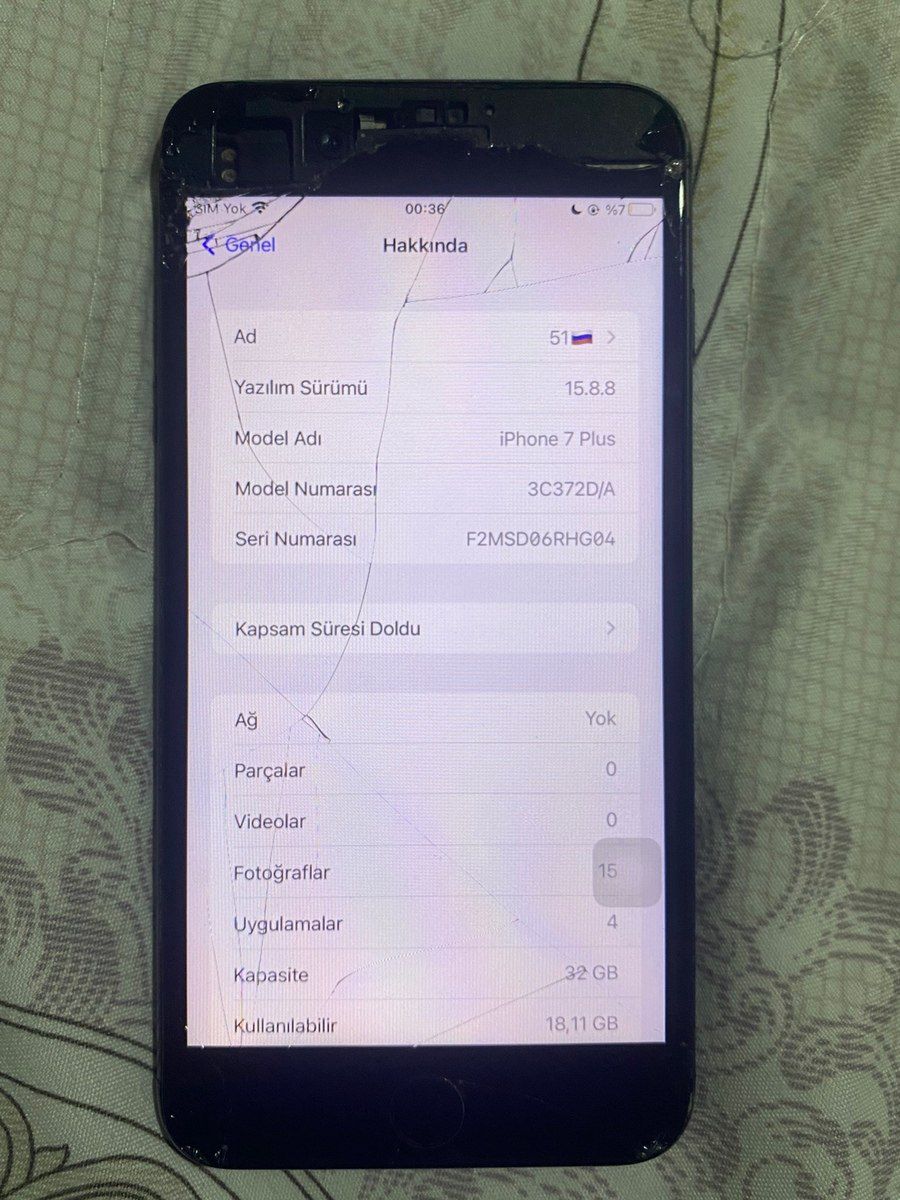 Apple iPhone 7 Plus Black 32GB — Smartfonlar, Sumqayıt (5)