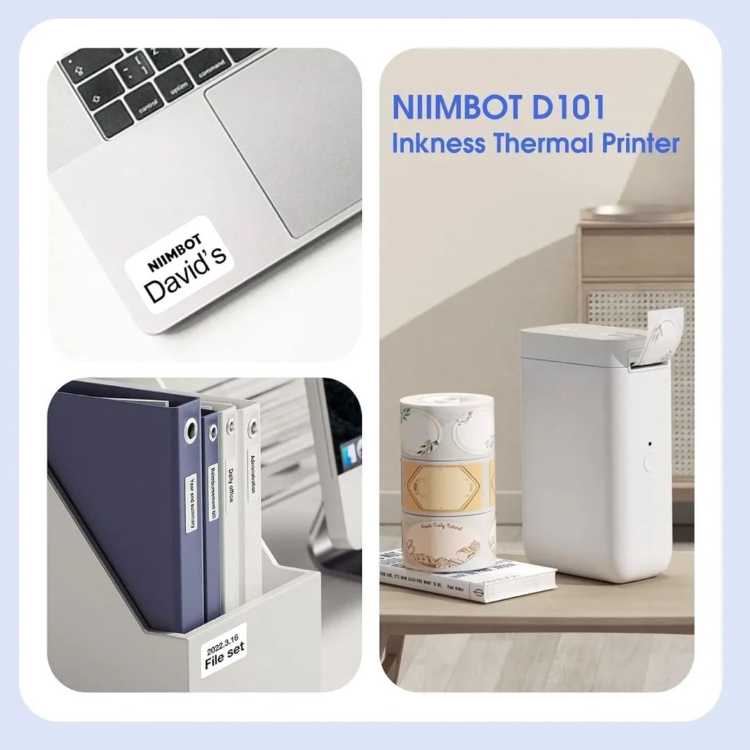 Niimbot D101 mini etiket printeri — Ofis texnikası və istehlak malları, Bakı (4)