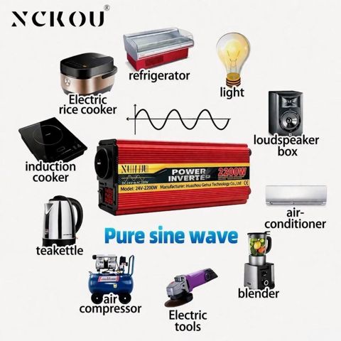 İnvertor 2200W Bütün kateqoriyalar Ev və bağ üçün Təmir və — Bakı