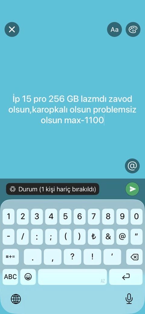 IPhone 15 Pro, 256 GB, Natural Titanium — Xırdalan
