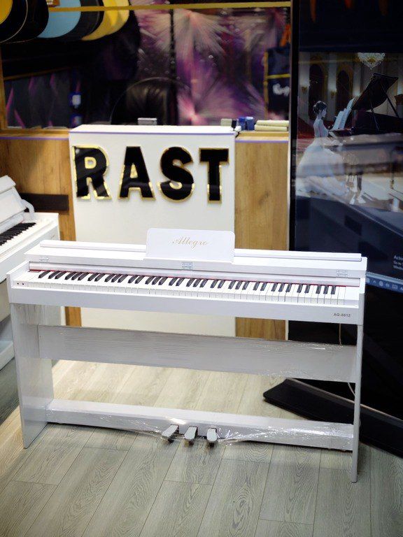 Elektro piano "Allegro, AG-8812 PVS White" — Musiqiə alətləri, Bakı (7)