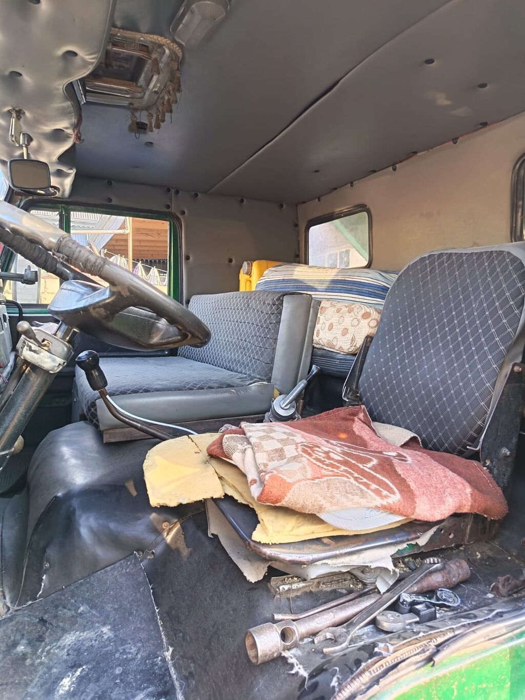 Bərdədi kamaz ili 89 satilir - Marka/model: Kamaz, ön kabində 3 — Yük maşınları, Bərdə (7)