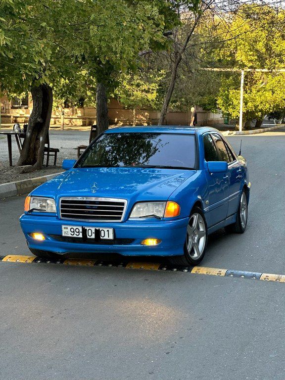 Mercedes C 220, 2.2 L, 1998 il, 310 101 km — Avtomobillər, Sumqayıt (2)