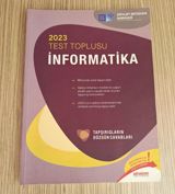 Məhsul: “İnformatika – 2023 Test Toplusu” (Dövlət İmtahan Mərkəzi) — Mustafa Ahmedzade