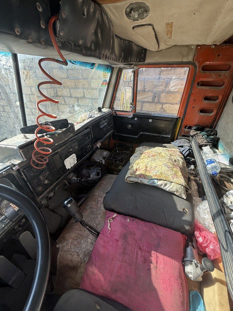 KamAz 55111, 11 L, 1989 il, 250 000 km — Yük maşınları, Qusar (2)