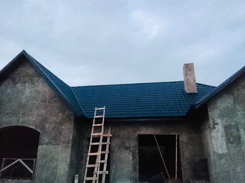 Dam və çardaqların yığılması — Bakı