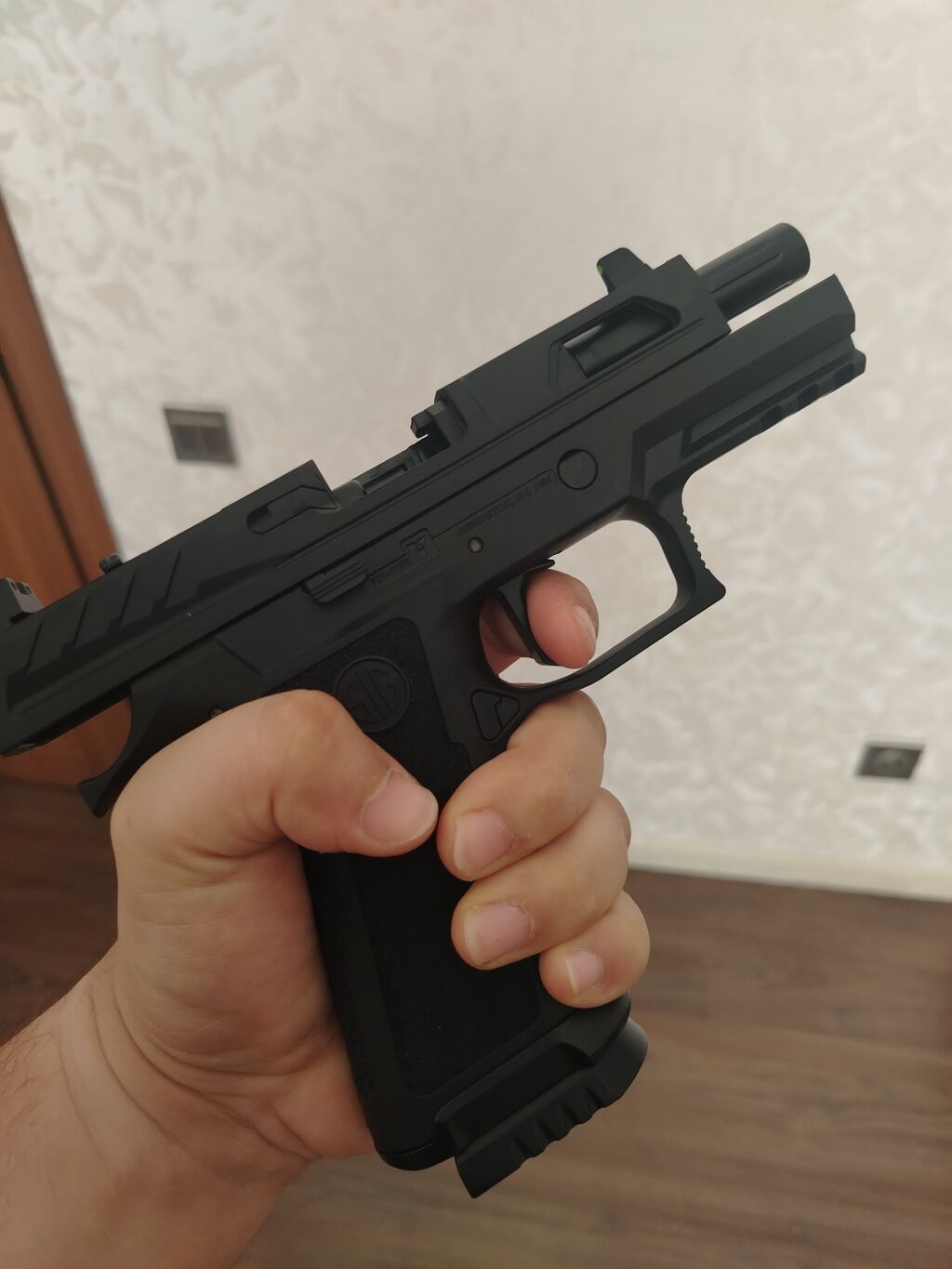 Məhsul: Taktiki tərzli pnevmatik/elektrik tapança-replika (SIG P320 — Oyuncaq silahları, Bakı (2)