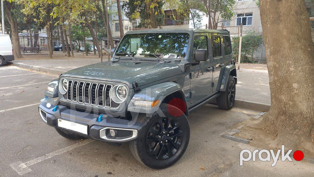 Jeep Wrangler, 2.0 L, 17.3 kWh, 2024 il, 17 500 km — Avtomobillər, Bakı (2)