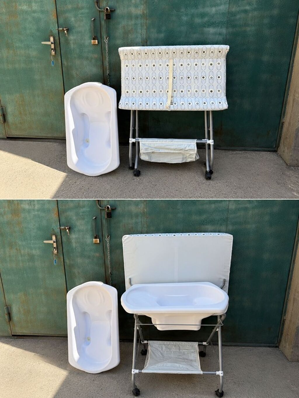 Uşaq bələk stolu(içi vannalı alınıb 300 azn satılır 60 azn — Mebel, Bakı (2)