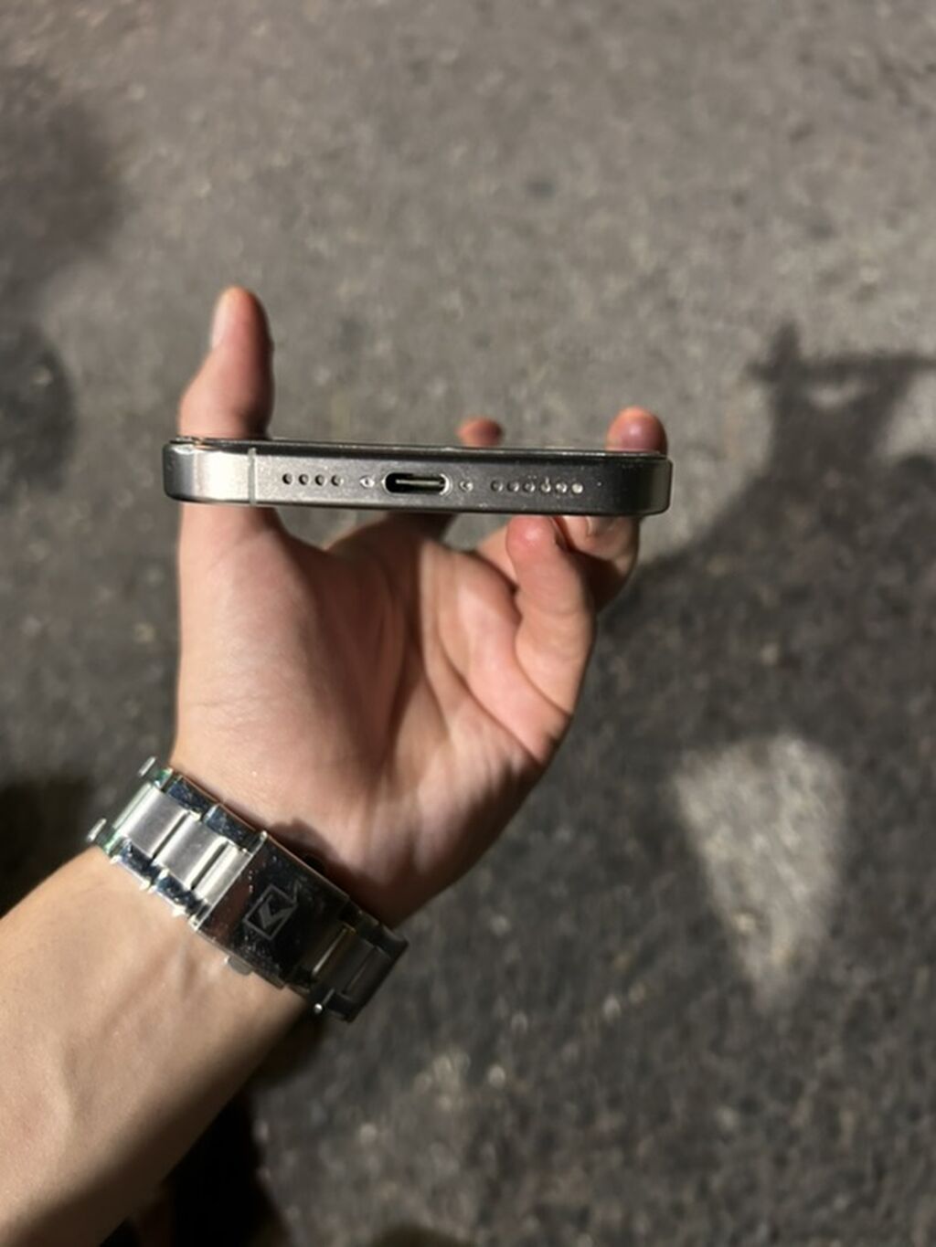 IPhone 15 Pro Max, 256 GB, Gümüşü, Face ID — Apple iPhone, Bakı (6)