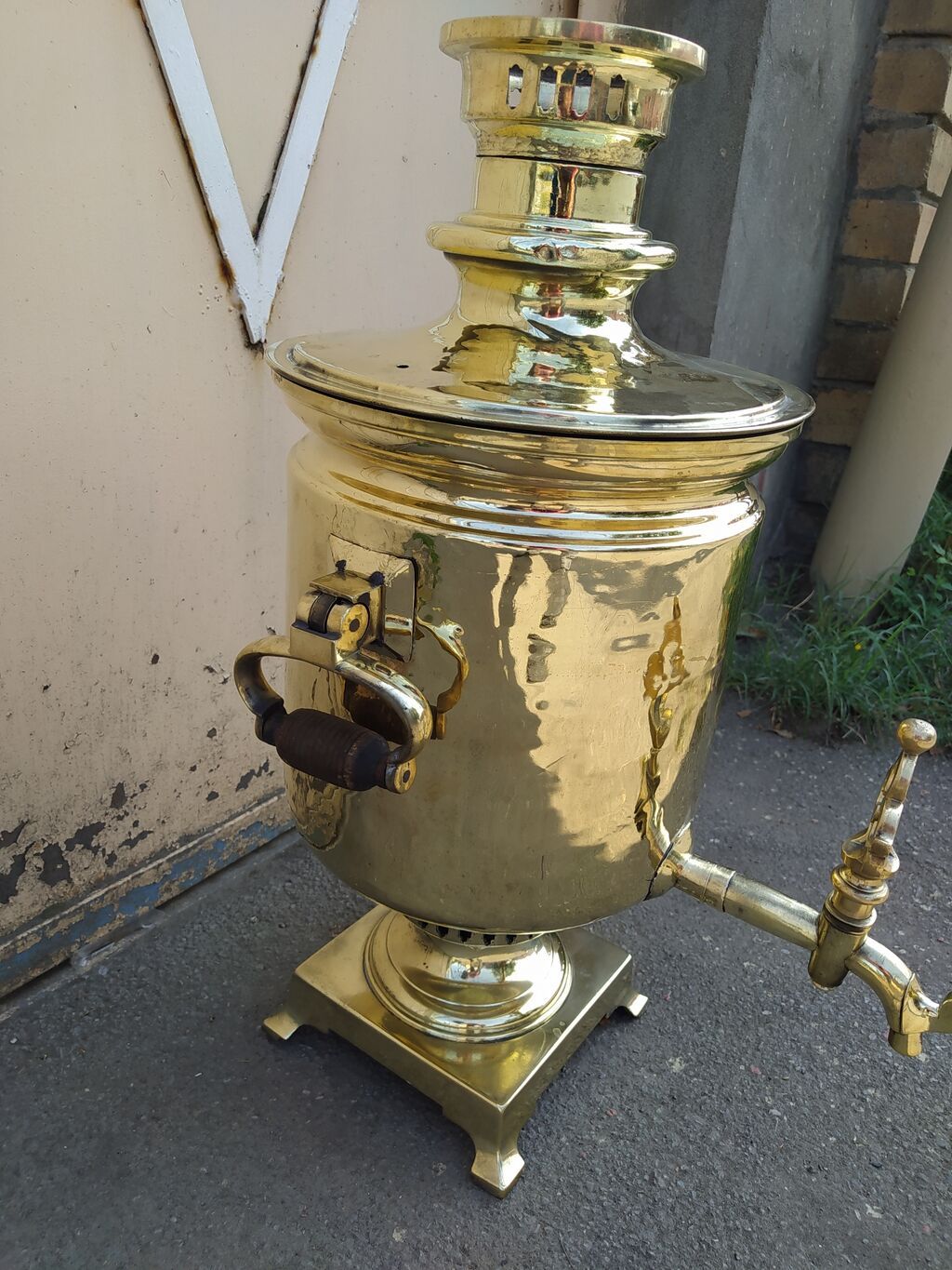 Qədimi samovar 12 litr su tutur 600 azn — Digər, Gəncə (3)