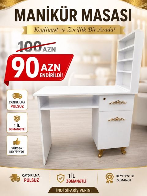 Manikür masası — Bakı