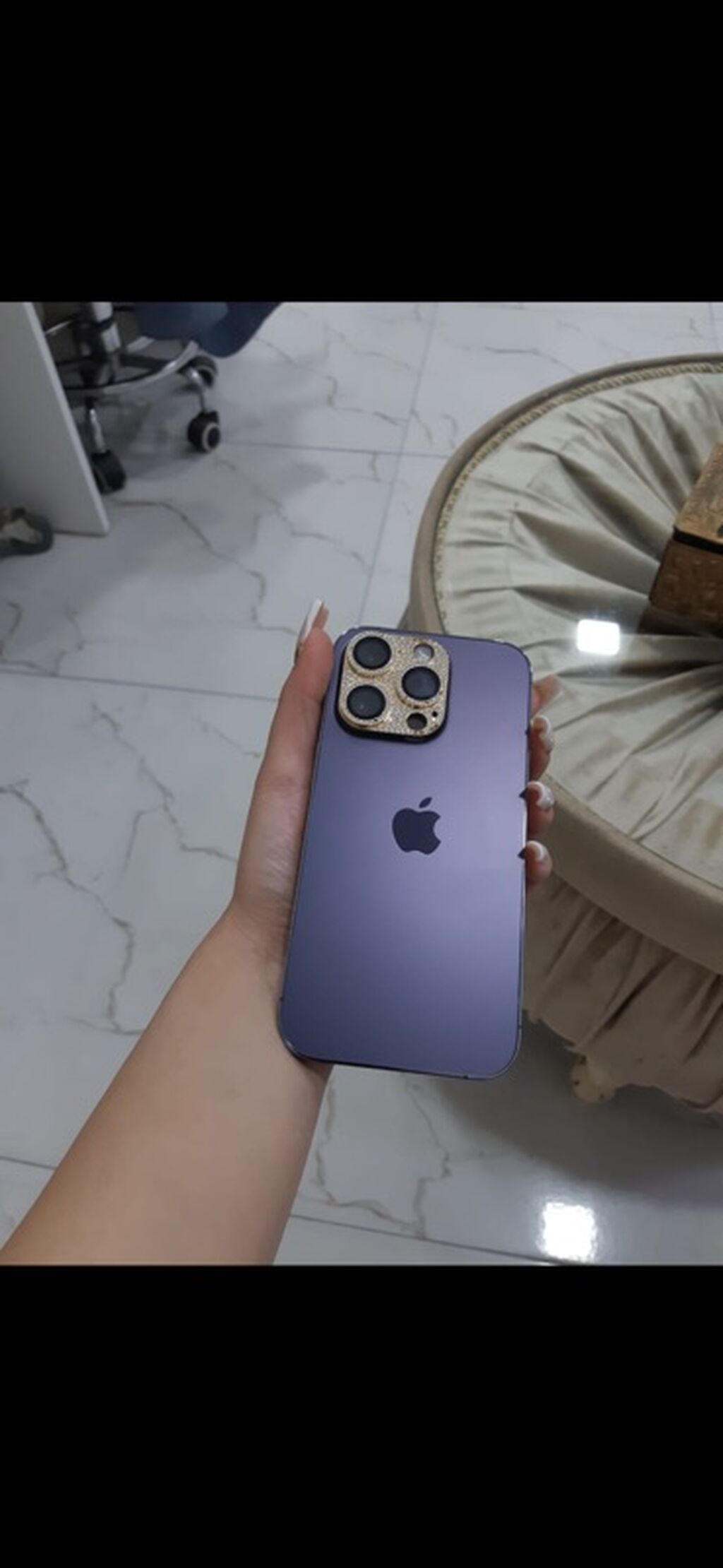 IPhone 14 Pro, 256 GB, Deep Purple, Zəmanət, Kredit, Qırıq — Apple iPhone, Mehdiabad