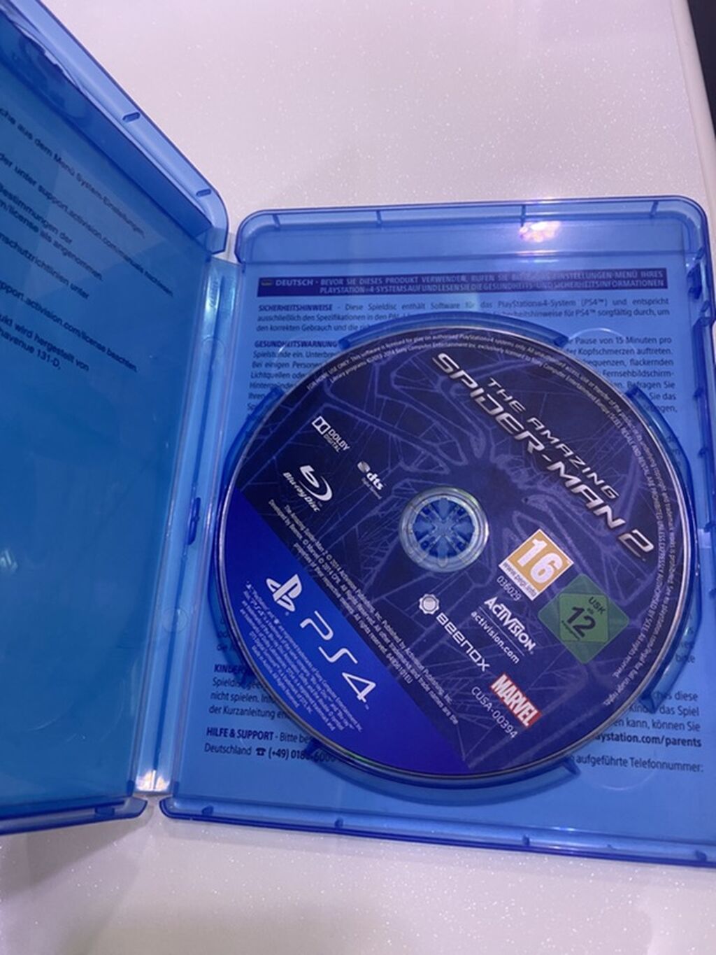 PS4 oyun diski: The Amazing Spider-Man 2 (Activision/Marvel, Beenox) — Konsol oyunları, Bakı (3)