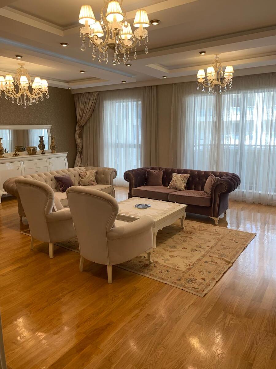 İcarəyə verilir 3 otaqlı yeni tikili 180 m² — Mənzil, Bakı (2)