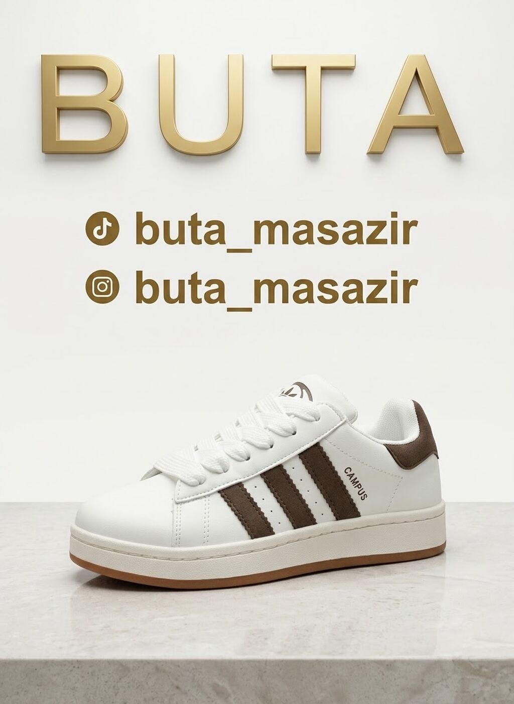 Adidas Campus idman ayaqqabısı - Klassik “Campus” silueti, yandan 3 — Krossovkalar, Masazır (2)