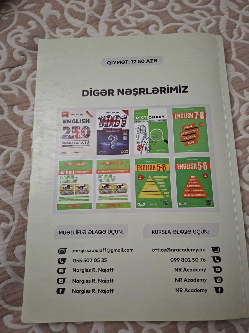 Məhsul: “Buraxılış imtahanlarına hazırlaşanlar üçün Sınaq İmtahanları — Kitablar, Bakı (2)