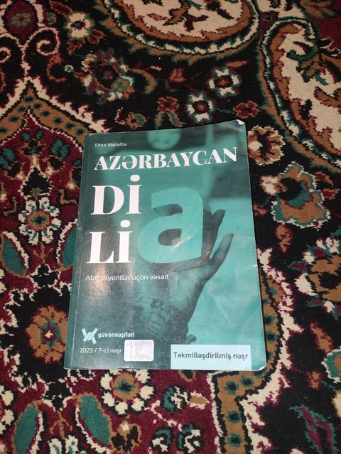 Məhsul: “Azərbaycan dili – Abituriyentlər üçün vəsait” - Müəllif — Masazır