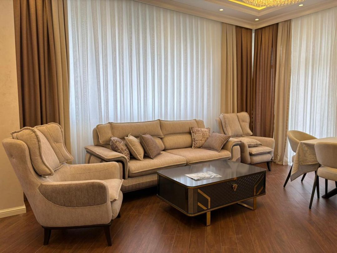 İcarəyə verilir 3 otaqlı yeni tikili 120 m² — Mənzil, Bakı (4)