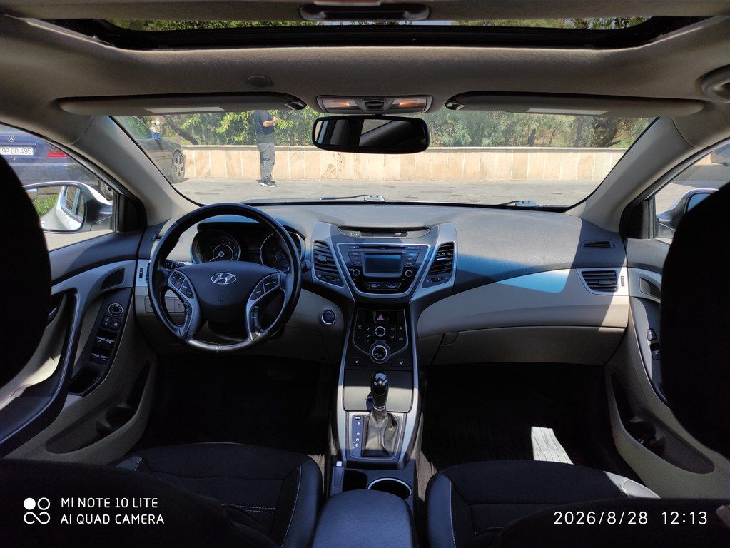Hyundai Elantra, 1.8 L, 2016 il, 144 800 km — Avtomobillər, Bakı (11)