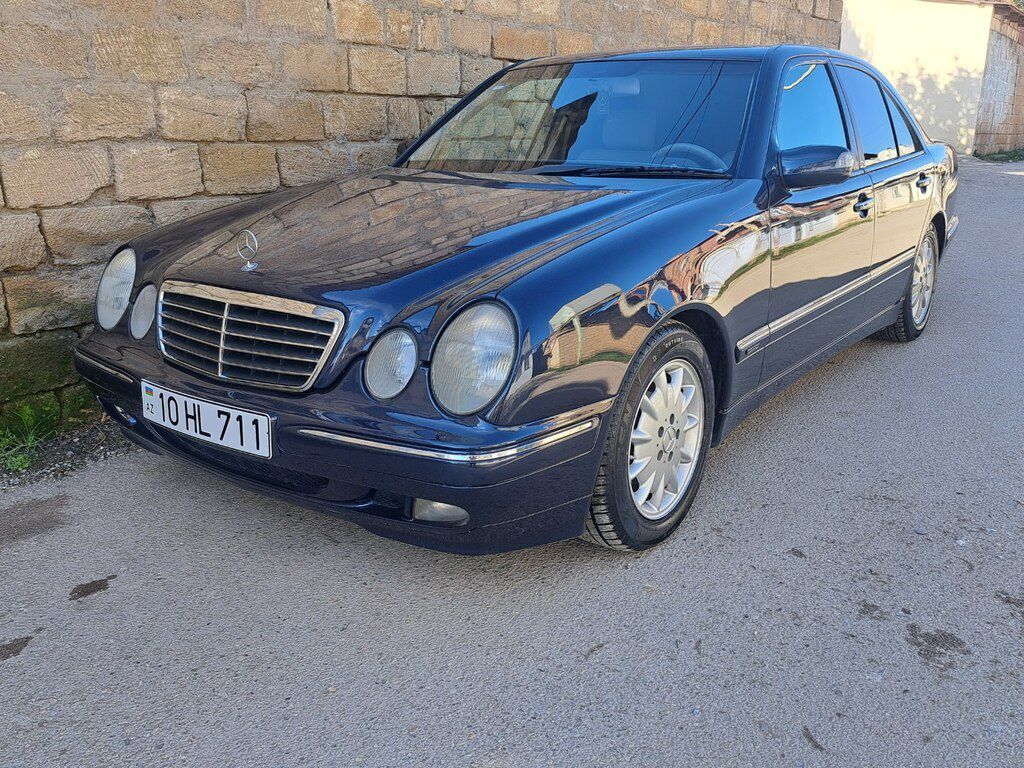 Mercedes E 200, 2.0 L, 2000 il, 440 000 km — Avtomobillər, Siyəzən (8)