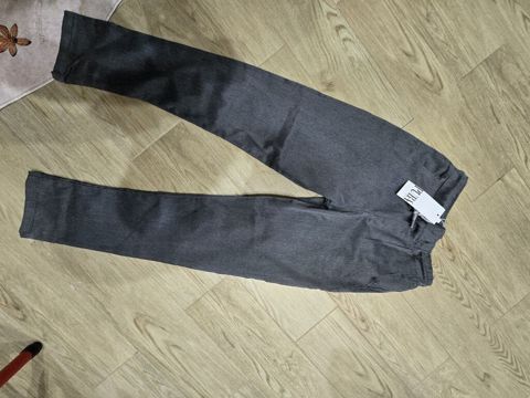 11–12 yaş üçün yeni türk istehsalı qız uşağı şalvarı. Model boz — Digah