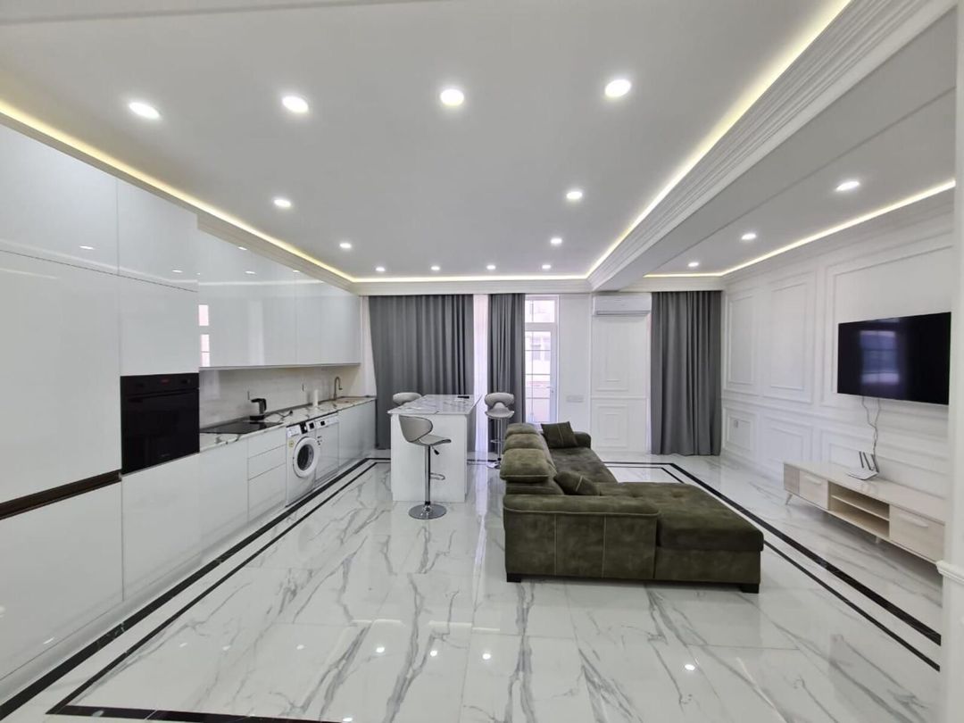 İcarəyə verilir 3 otaqlı yeni tikili 110 m² — Mənzil, Bakı (6)