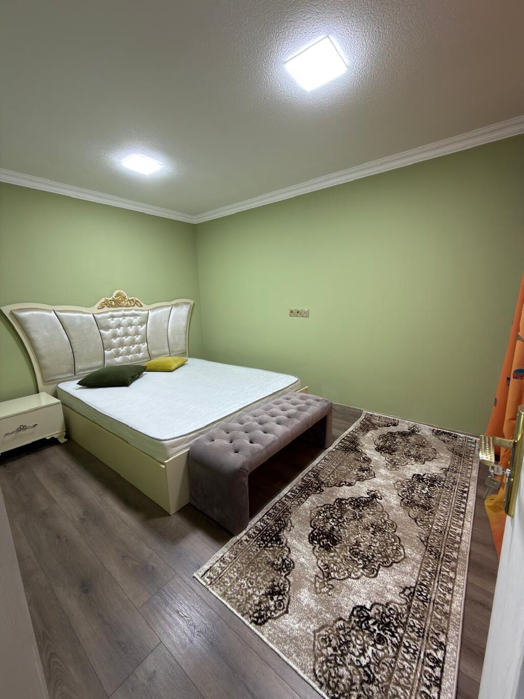 3 otaqlı tam təmirli kombili əşyalı bina evi şəxsi oturmaq üçün həyəti — Mənzil, Gəncə (9)