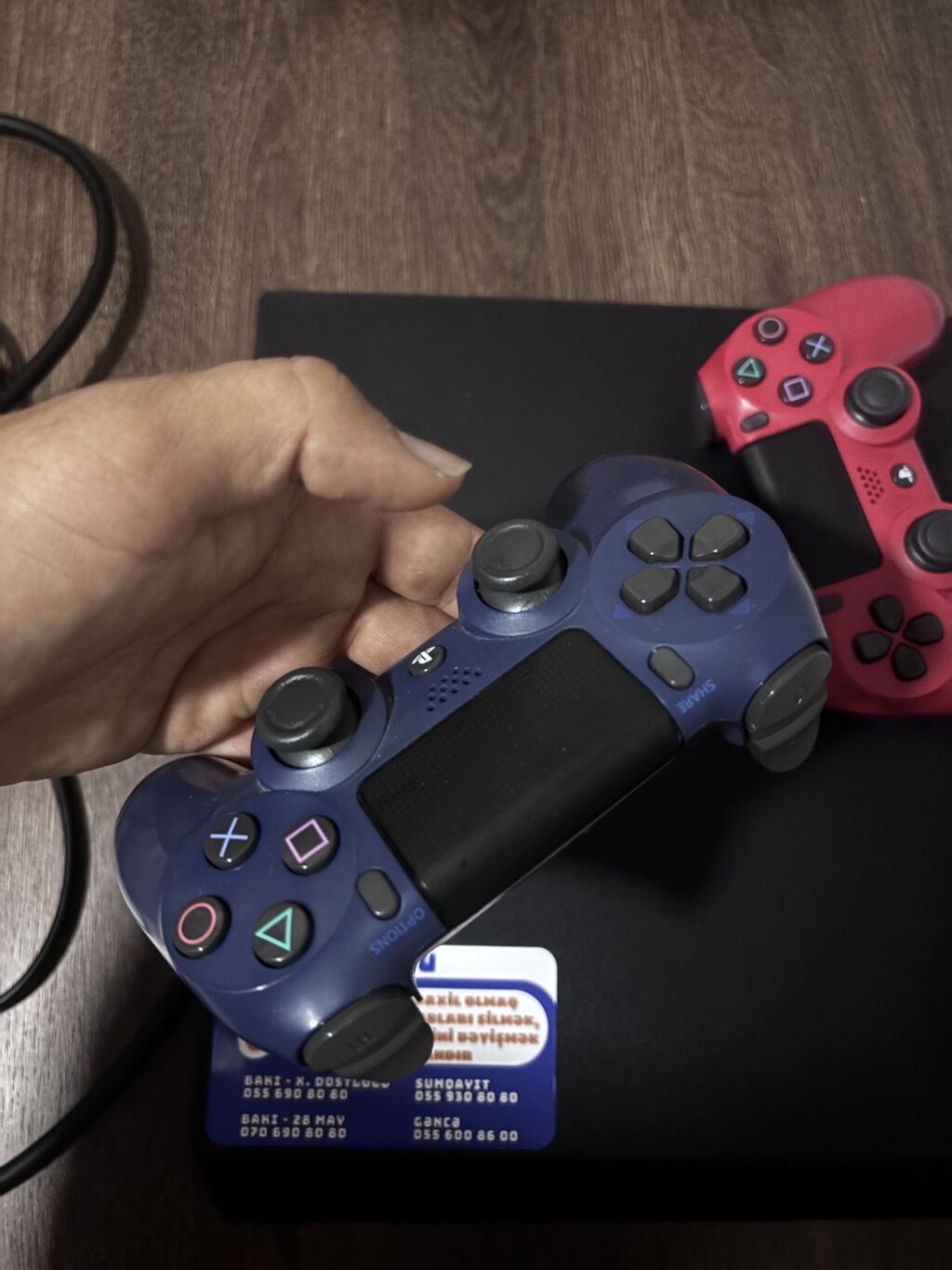 PlayStation 4 pro 1 TB komplekt + plus (1 illik pulsuz oyun yükləmək) — Oyun konsolları, Bakı (2)