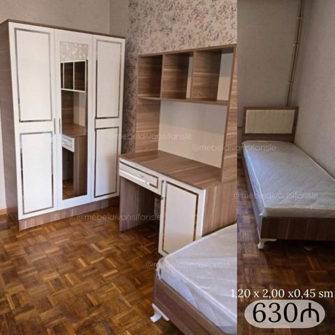Uşaq/yeniyetmə otağı üçün mebel dəsti Tərkib: - 3 qapılı dolab — Bakı
