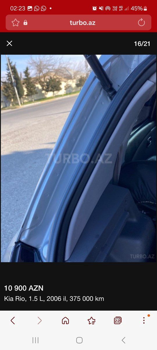 KIA Rio, 2006 il — Avtomobillər, Bakı (8)