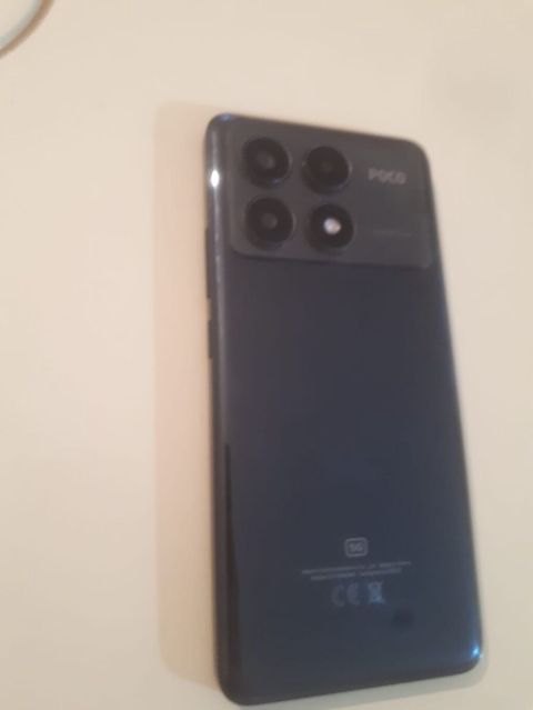 Poco X6 Pro 5G, 512 GB, rəng - Qara, Barmaq izi — Bərdə