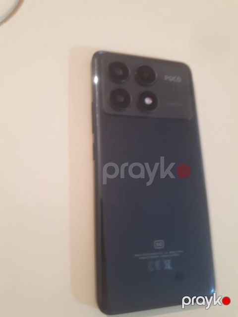 Poco X6 Pro 5G, 512 GB, rəng - Qara, Barmaq izi — Bərdə