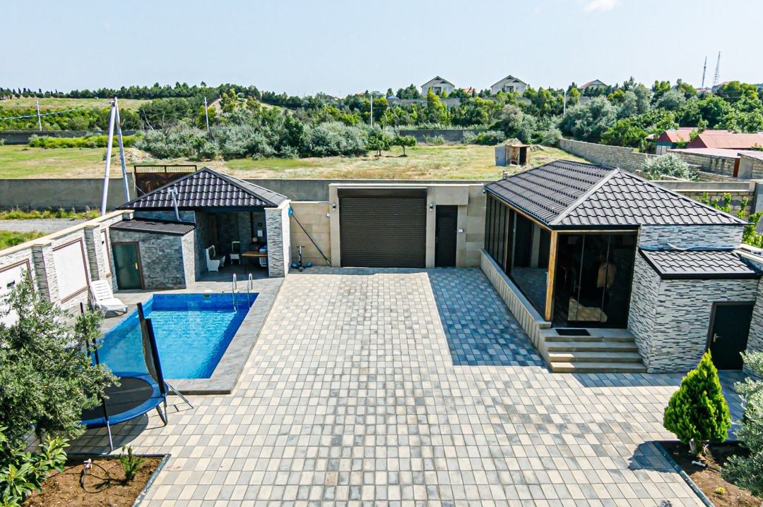 Satılır 6 otaqlı həyət evi/bağ evi 250 m² — Ev, villa, Bakı (6)