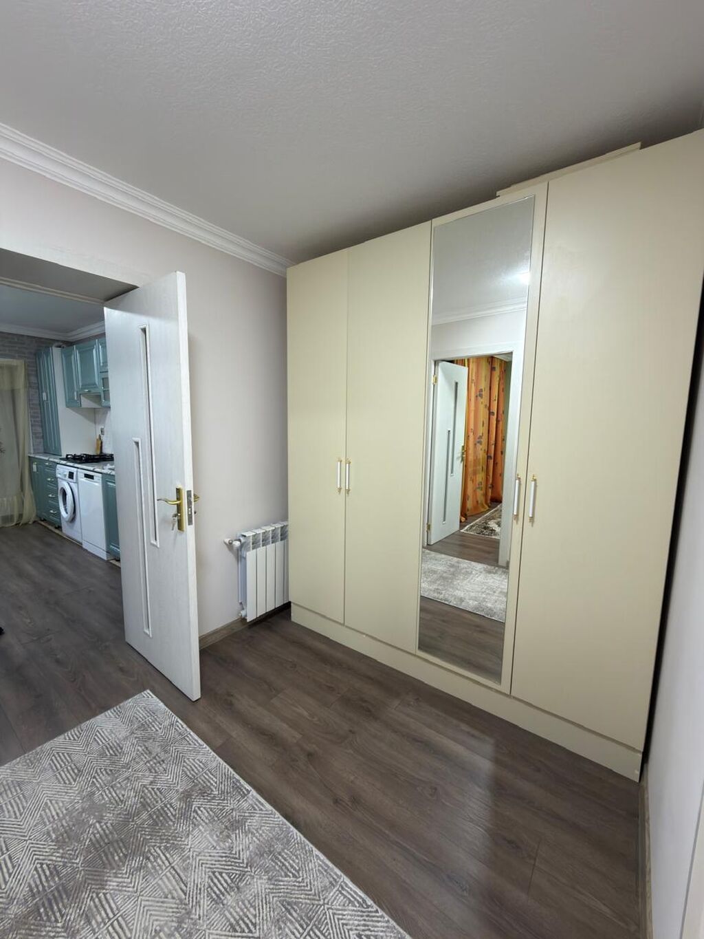 3 otaqlı tam təmirli kombili əşyalı bina evi şəxsi oturmaq üçün həyəti — Mənzil, Gəncə (8)