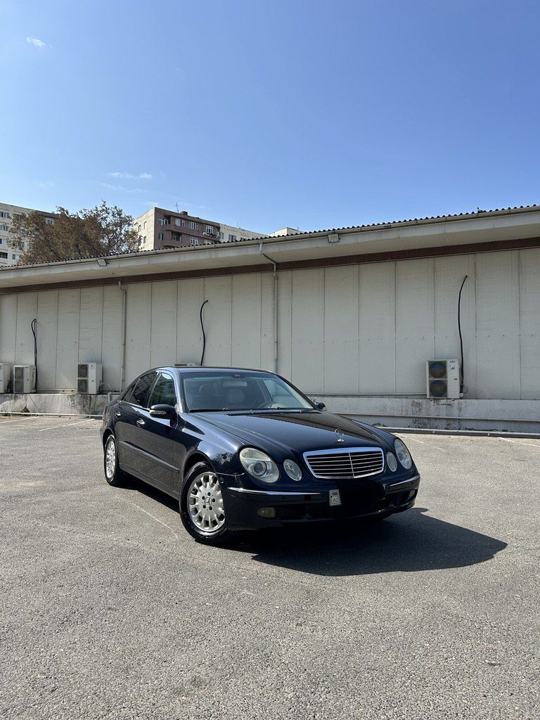 Mercedes E 270, 2.7 L, 2003 il, 320 000 km — Avtomobillər, Bakı (4)