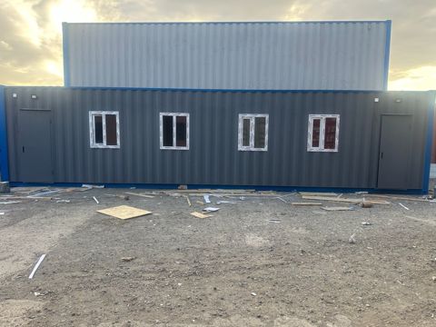 Konteyner ofis 2 otaqlı — Bakı