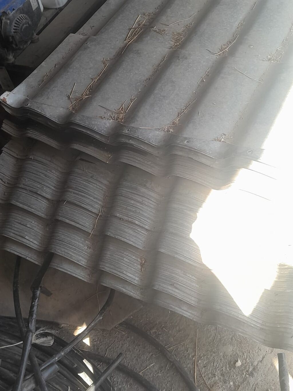 Dalğalı şifer dam örtüyü lövhələri - Material: demir əsaslı dalğalı — Dam örtükləri, Bakı (2)