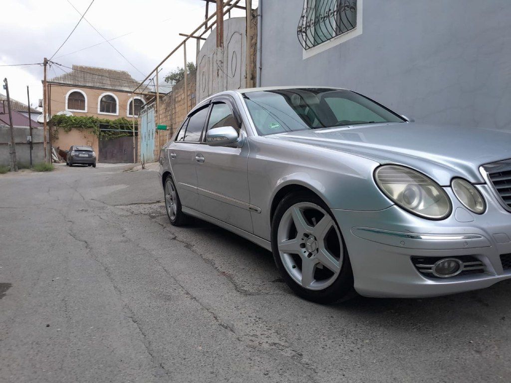 Mercedes E 200, 2.2 L, 2008 il, 318 690 km — Avtomobillər, Bakı (5)