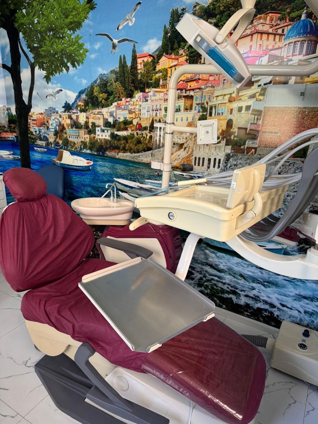 Stomatoloji unit – tam komplekt - Elektrik idarəetməli rahat həkim — Salon mebeli, Bakı (2)