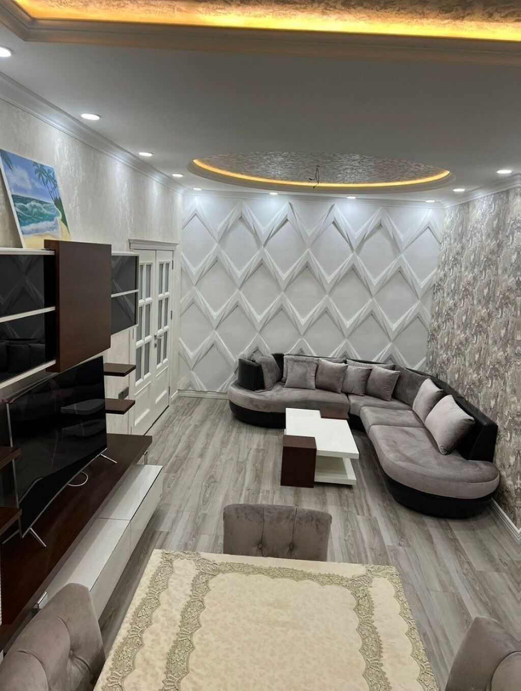 2 otaqlı, Yeni tikili, 106 kv. m — Mənzil, Bakı (4)