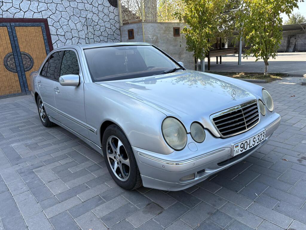 Mercedes E 220, 2.2 L, 2000 il, 500 000 km — Avtomobillər, Bakı (2)