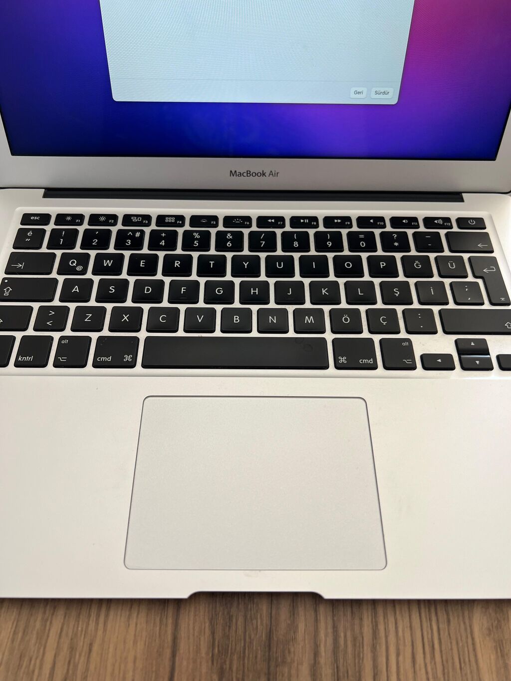 Apple MacBook Air 2013 - Model: MacBook Air 13" (gümüş/alüminium — Apple Macbook, Bakı (5)
