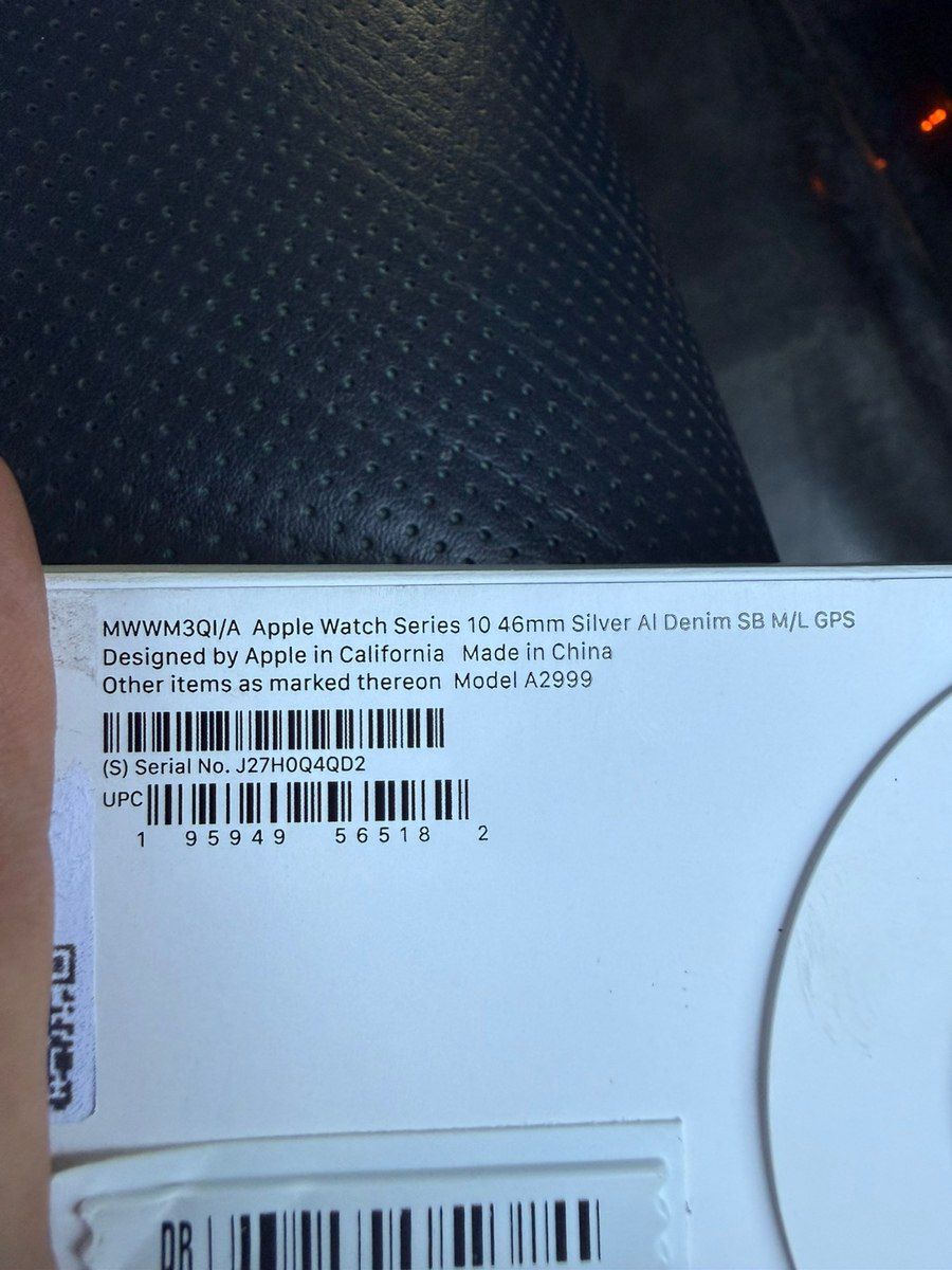 Apple Watch Series 10 Aluminum Silver 46mm — Ağıllı saatlar və biləkliklər, Bakı (2)