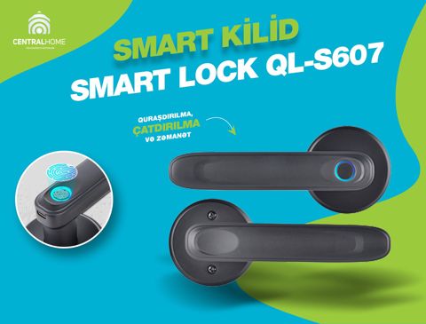 Smart (ağıllı) qapı kilidləri Smart Lock QL-S607 — Bakı