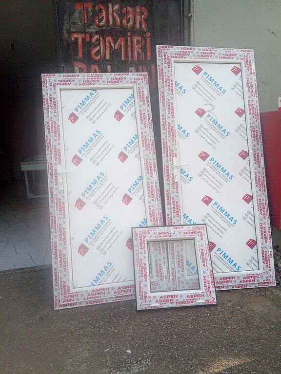 Plastik qapı, pəncərə, nəfəslik — Təmir və inşaat, Bakı (4)